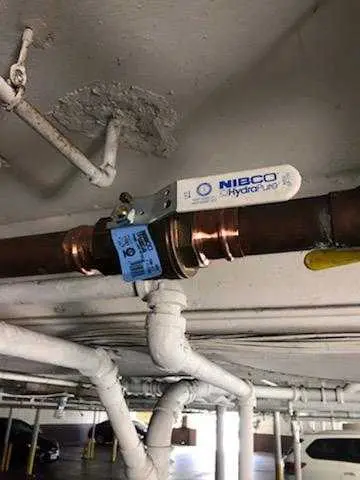 Copper pipe repair and valve work for Backflow Testing in Genoa